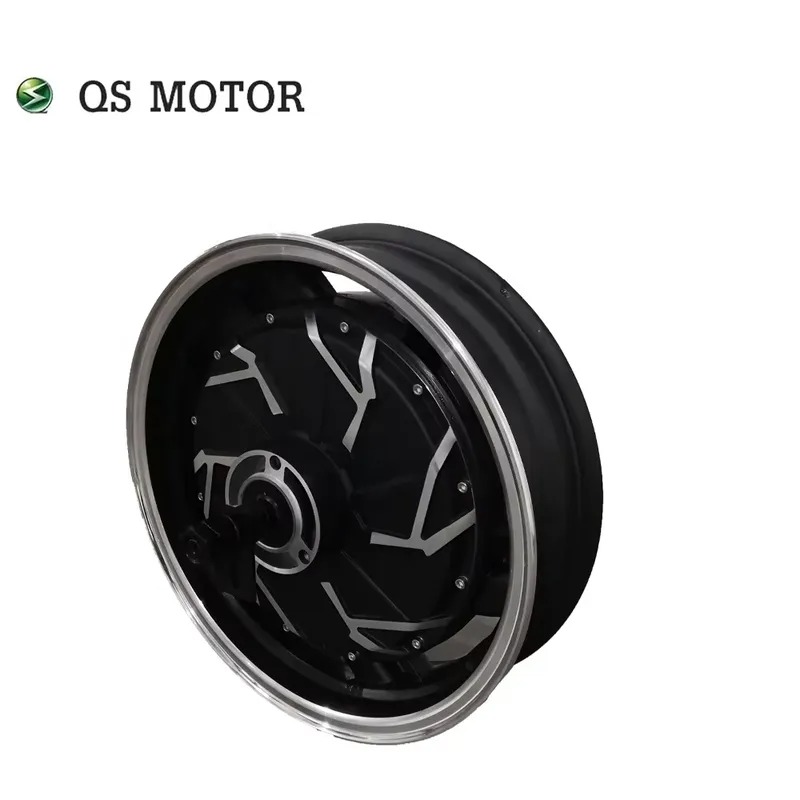 Hot Sale QS Motor 14*3.5inch 5 - 72V 5000W Electric Motorcycle ulasan dan harga