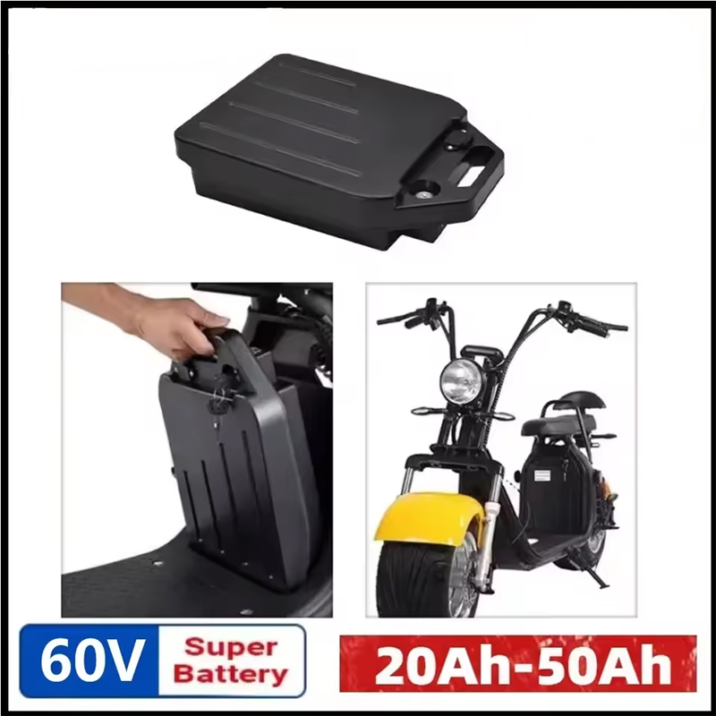 Harley Citycoco 60V 20-40Ah El - 60V 30Ah Electric Scooter Battery ulasan dan harga