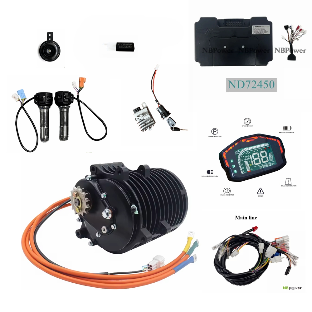 QS 138 3000W V3 70H Mid Drive  - Mid Drive Motor Kit 72V 3000W ulasan dan harga