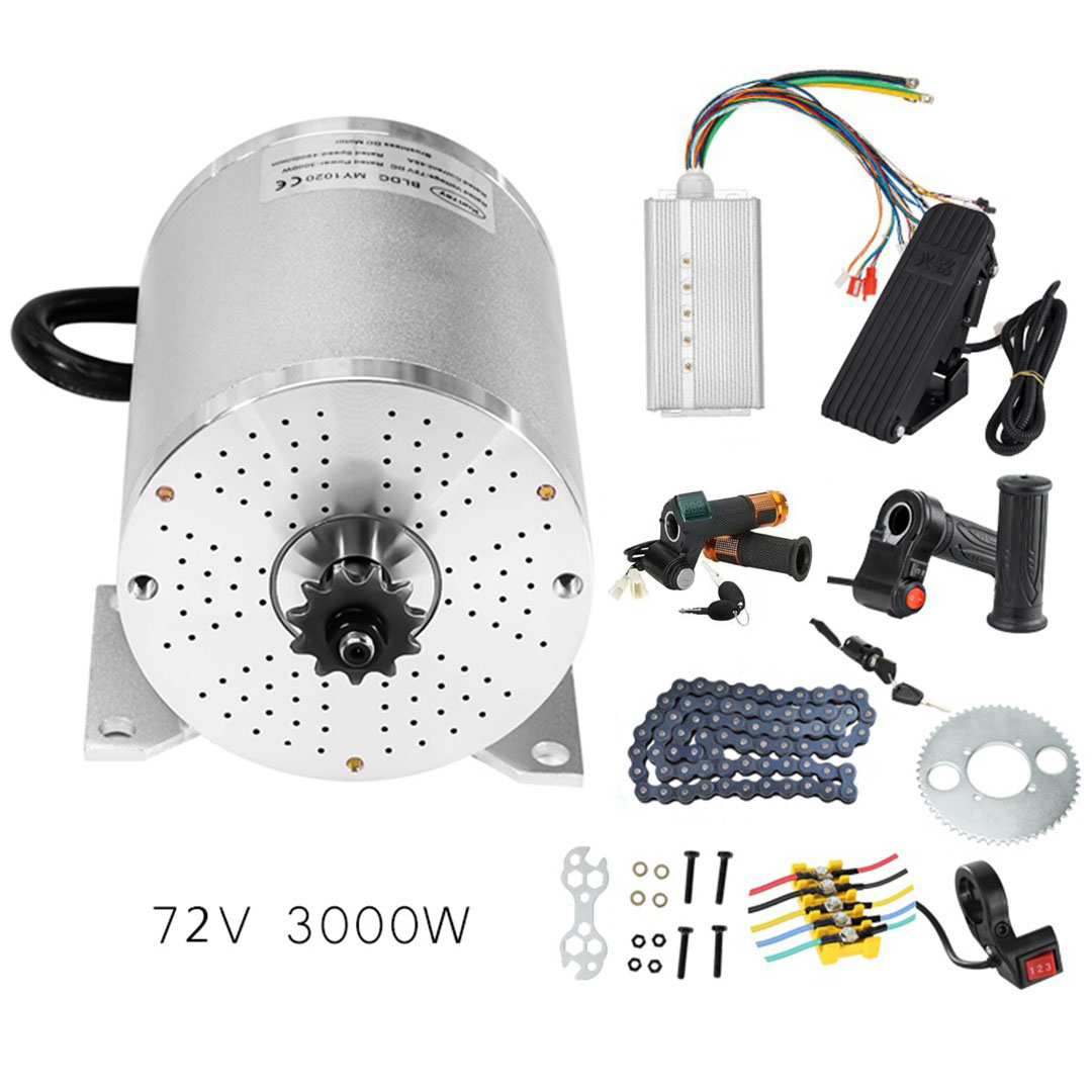 Conversion Electric Motorcycle - Electric Motorcycle Conversion Kit 72V ulasan dan harga